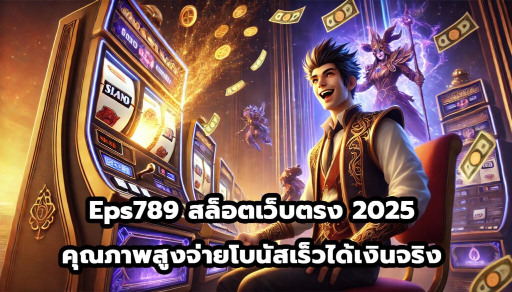 Eps789 สล็อตเว็บตรง แตกง่ายที่สุด 2025 คุณภาพสูงจ่ายโบนัสเร็วได้เงินจริง-4