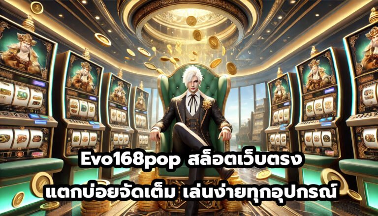 Evo168pop สล็อตเว็บตรง แตกบ่อยจัดเต็ม เล่นง่ายทุกอุปกรณ์-5